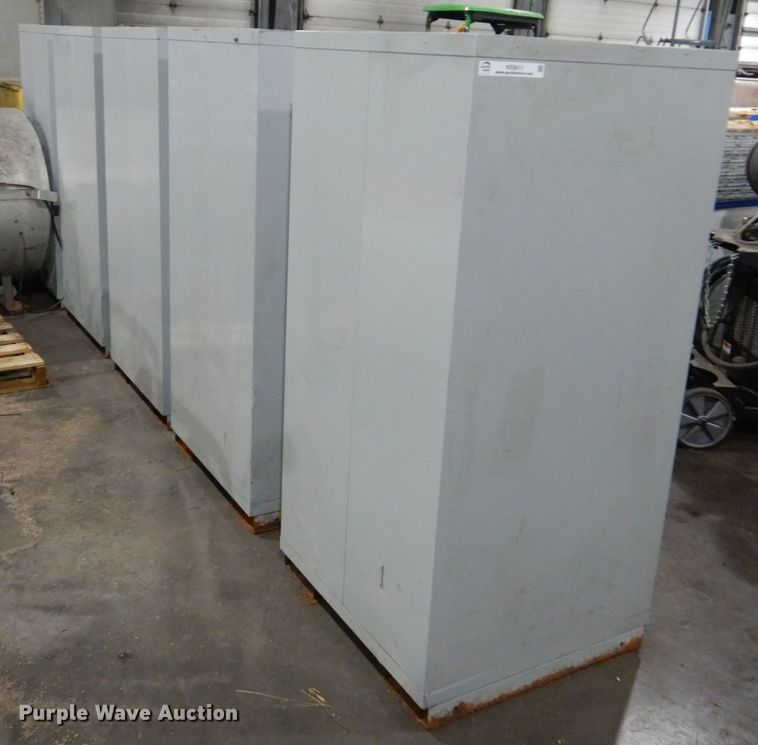 image for item KE9011 (5) metal storage cabinets