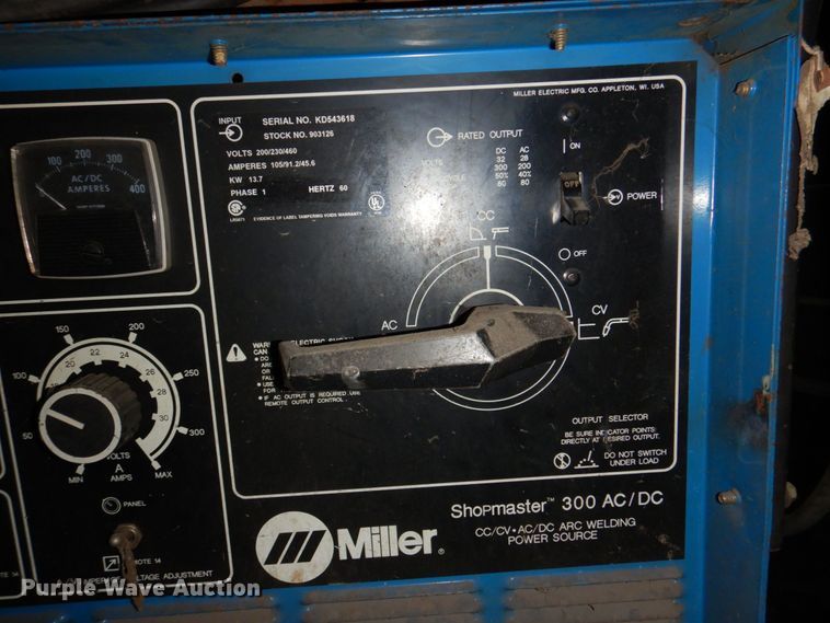 image for item KE9014 Miller 300  welder
