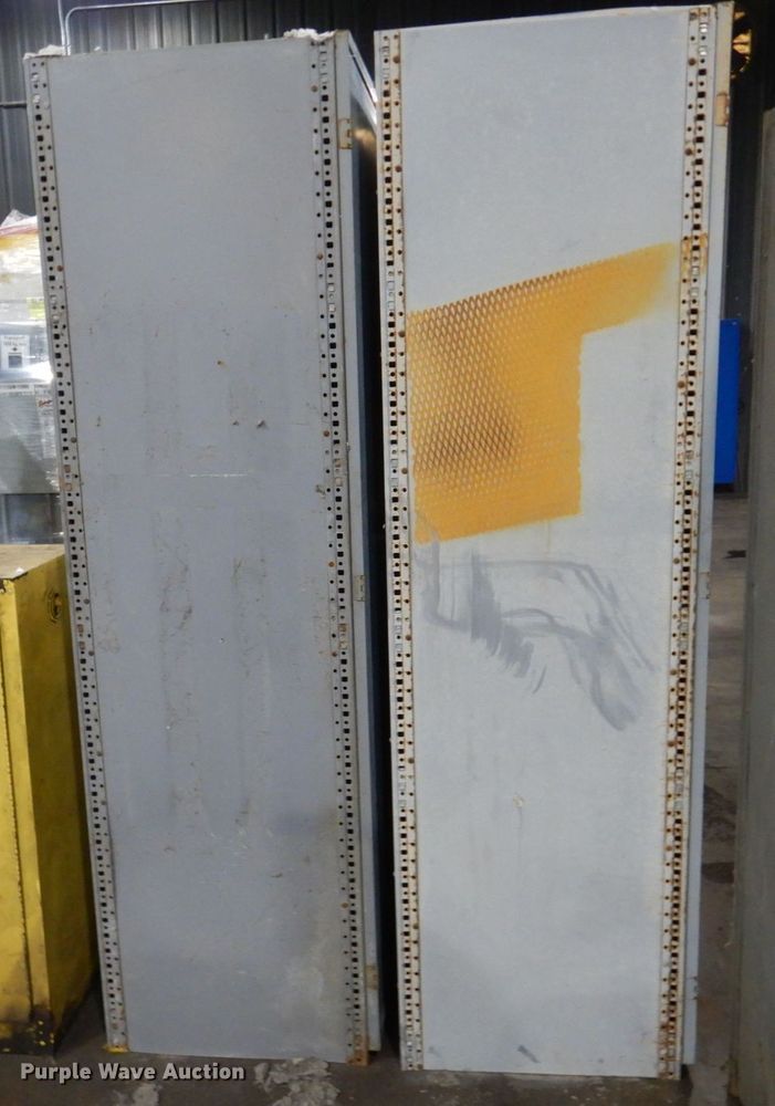 image for item KE9016 (6) metal storage cabinets