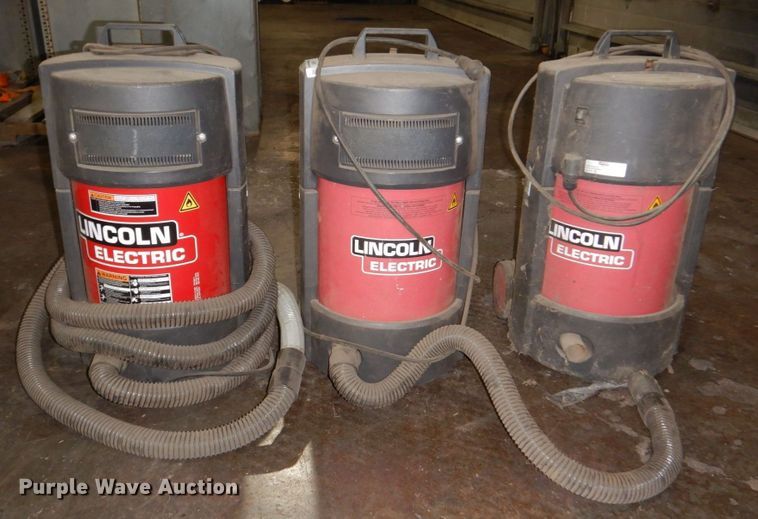image for item KE9018 (3) Lincoln Electric vacuums