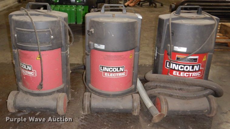 image for item KE9018 (3) Lincoln Electric vacuums