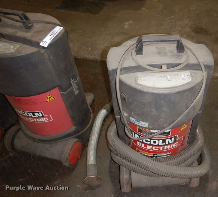 image for item KE9018 (3) Lincoln Electric vacuums