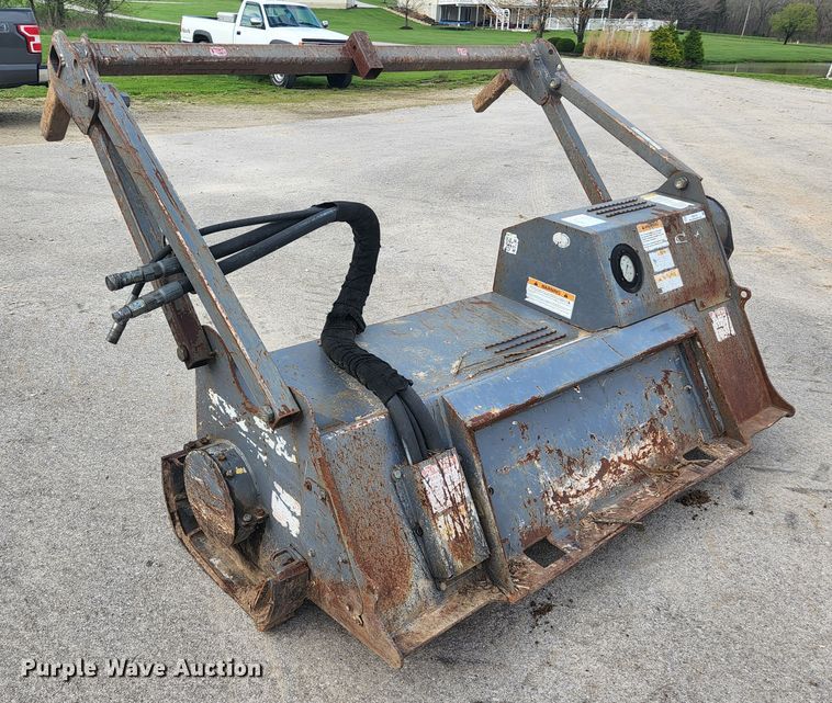 image for item KE9749 Loftness  77"W skid steer mulcher