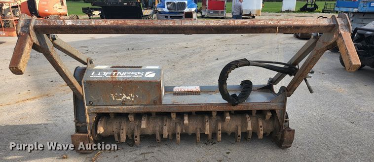 image for item KE9749 Loftness  77"W skid steer mulcher
