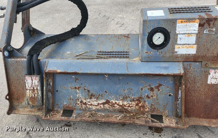 image for item KE9749 Loftness  77"W skid steer mulcher