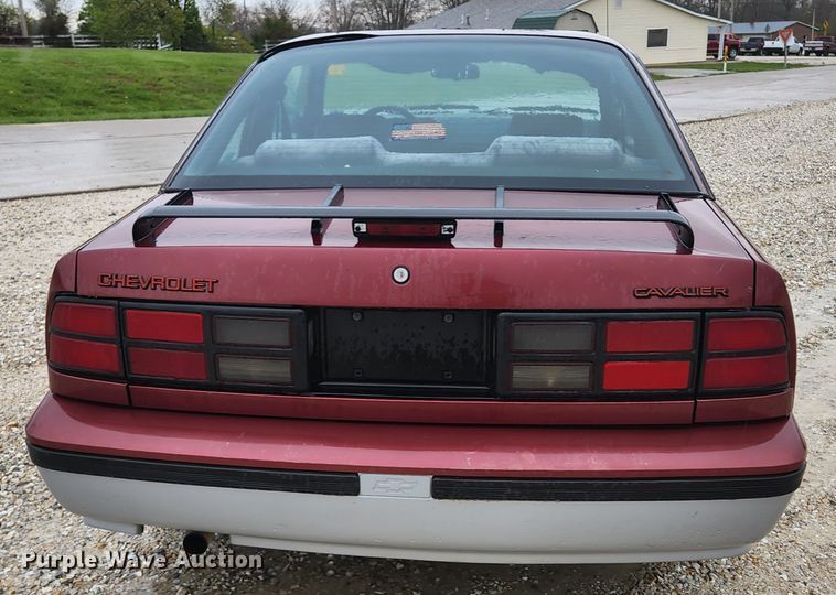 image for item KE9782 1989 Chevrolet Cavalier Z24