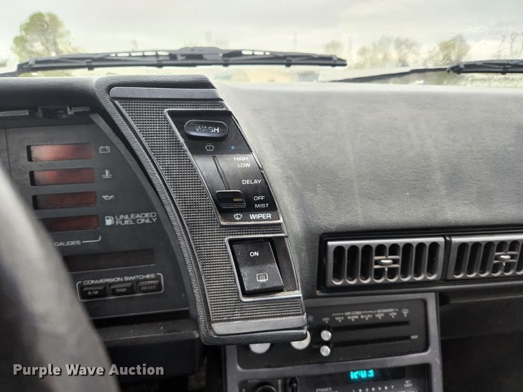 image for item KE9782 1989 Chevrolet Cavalier Z24