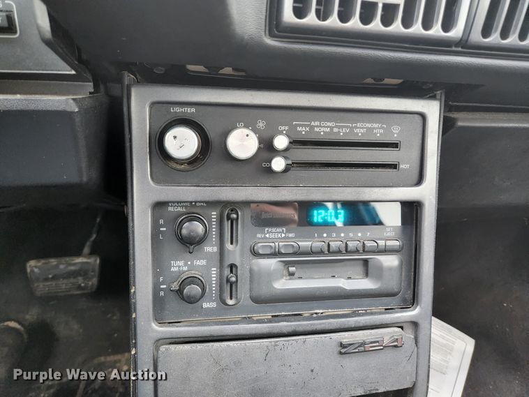 image for item KE9782 1989 Chevrolet Cavalier Z24
