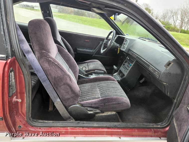 image for item KE9782 1989 Chevrolet Cavalier Z24