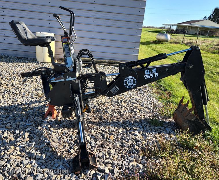 Bush Hog 765H backhoe attachment in Grafton, IL Item KE9791 sold