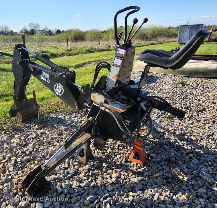 Bush Hog 765H backhoe attachment in Grafton, IL Item KE9791 sold