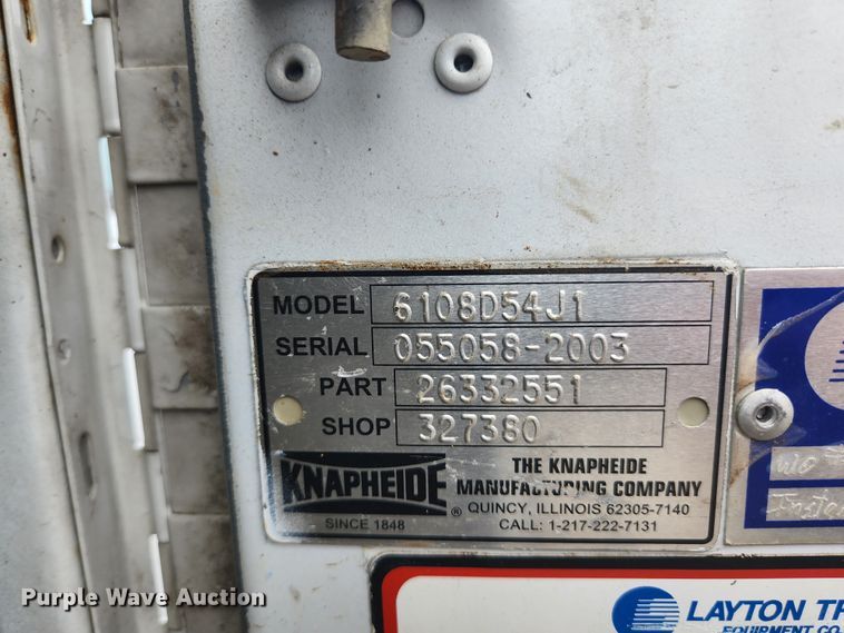 image for item KE9842 2004 Ford F550 Super Duty XL  Crew Cab utility / service truck