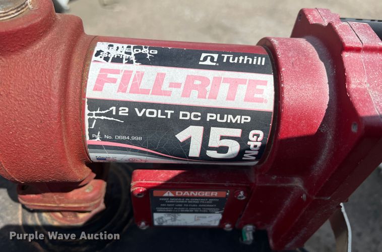 image for item KG9889 DeeZee  auxiliary fuel tank