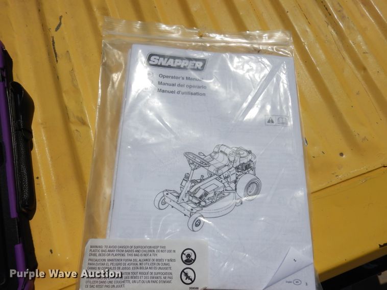 image for item KM9732 2019 Snapper 2691525  lawn mower