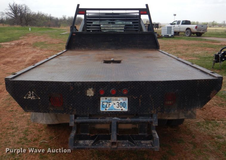 image for item KP9195 2008 Dodge Ram 4500  Quad Cab dump flatbed truck