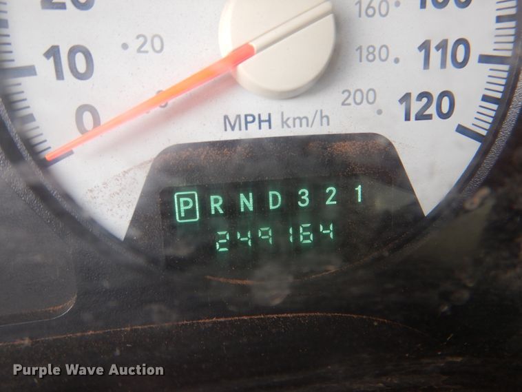 image for item KP9195 2008 Dodge Ram 4500  Quad Cab dump flatbed truck