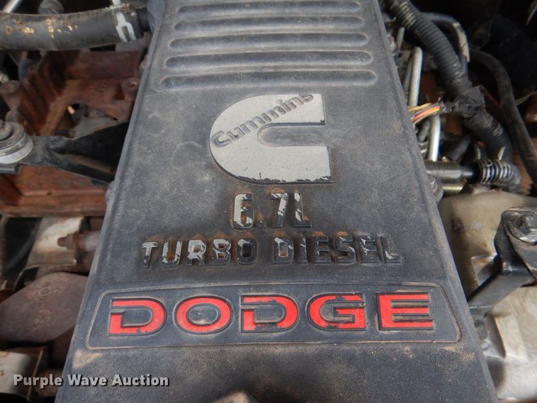 image for item KP9195 2008 Dodge Ram 4500  Quad Cab dump flatbed truck