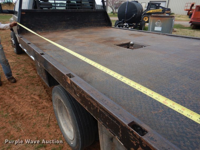 image for item KP9195 2008 Dodge Ram 4500  Quad Cab dump flatbed truck