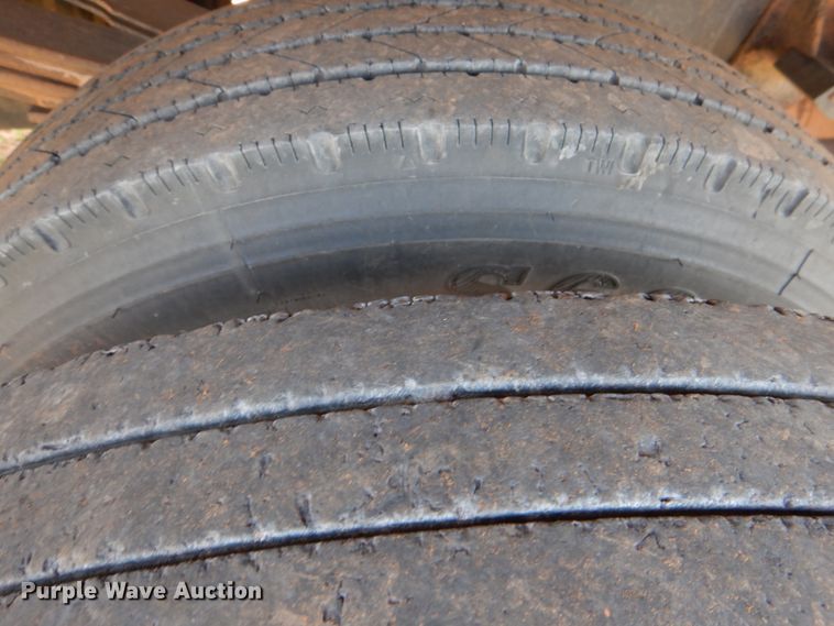 image for item KP9195 2008 Dodge Ram 4500  Quad Cab dump flatbed truck