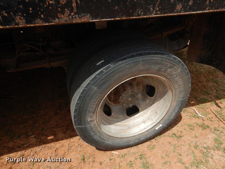 image for item KP9195 2008 Dodge Ram 4500  Quad Cab dump flatbed truck