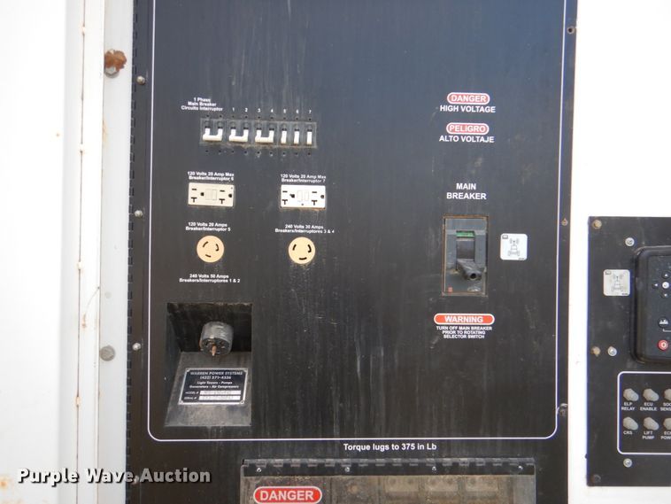 image for item KP9251 Warren Power Systems 150  generator