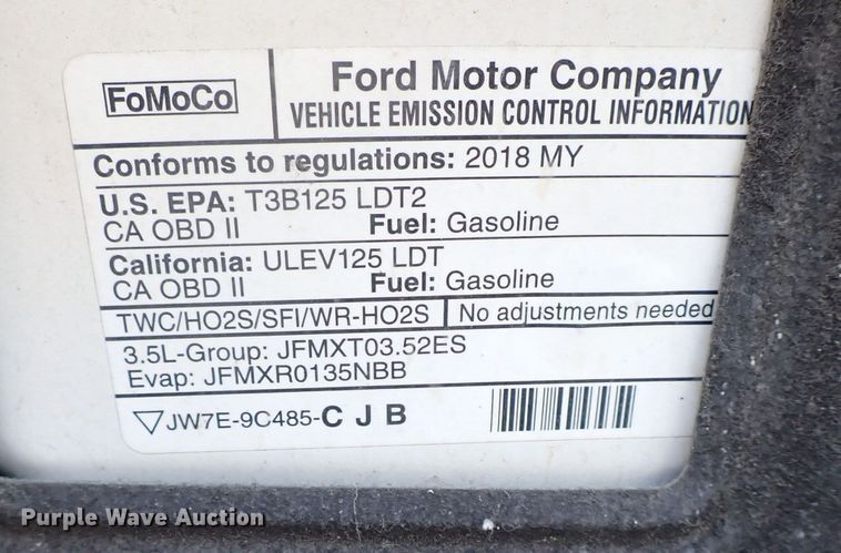 image for item KR9737 2018 Ford Edge  SUV