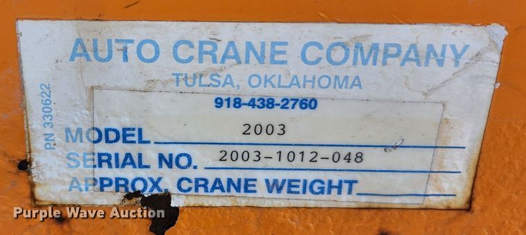 image for item KT9804 Auto Crane 2003  crane