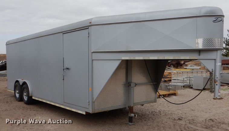 image for item LJ9965 2013 Delta  enclosed cargo trailer