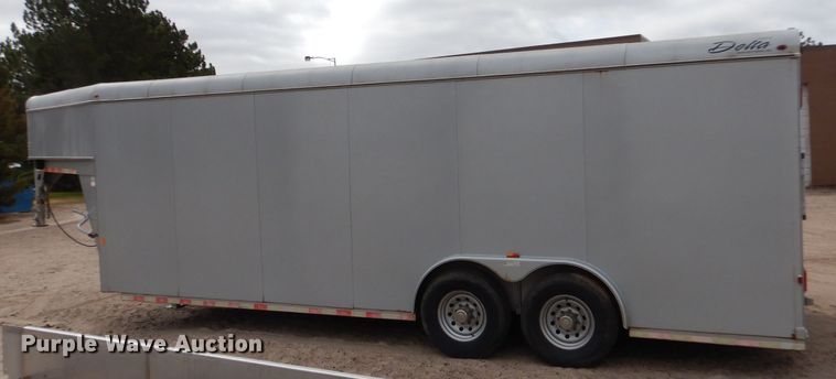 image for item LJ9965 2013 Delta  enclosed cargo trailer