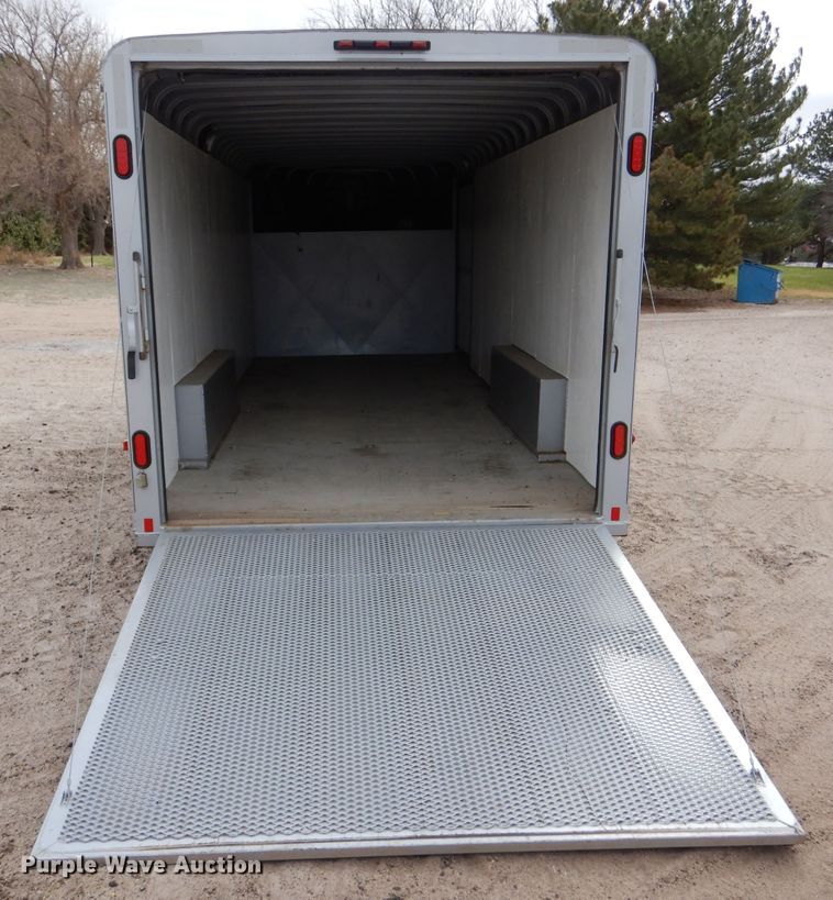 image for item LJ9965 2013 Delta  enclosed cargo trailer