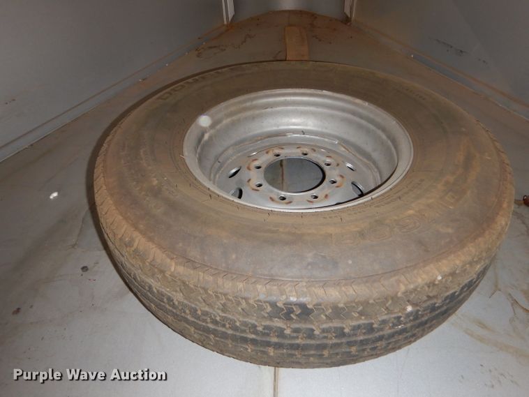 image for item LJ9965 2013 Delta  enclosed cargo trailer