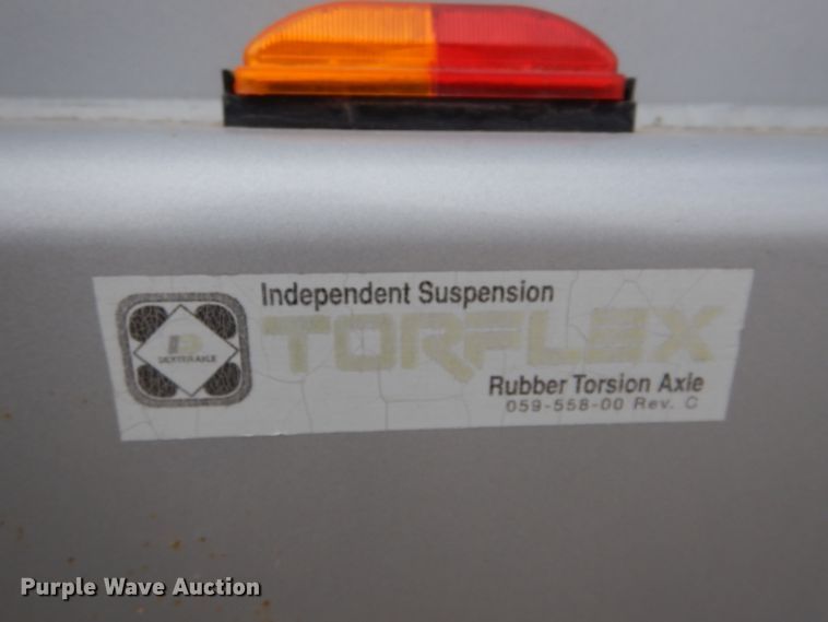 image for item LJ9965 2013 Delta  enclosed cargo trailer