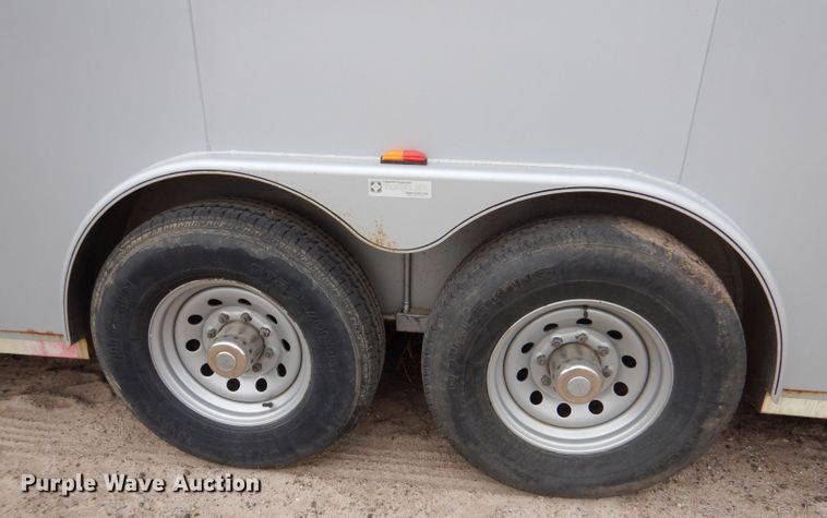 image for item LJ9965 2013 Delta  enclosed cargo trailer