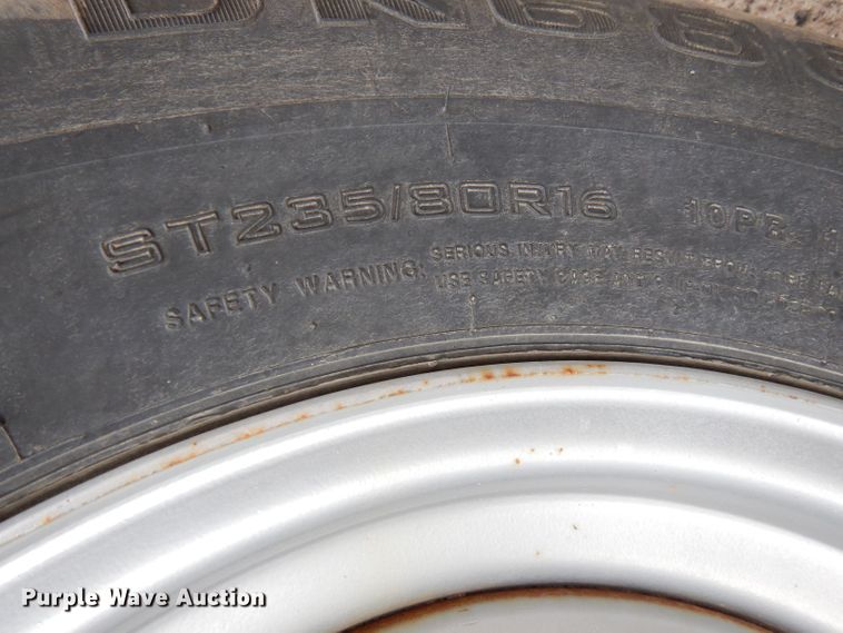 image for item LJ9965 2013 Delta  enclosed cargo trailer