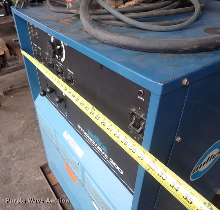 image for item MA9576 Miller Synchrowave 300  welder
