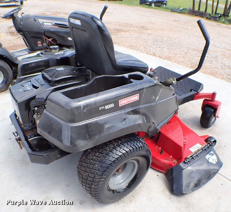 Craftsman ZTL8000 ZTR lawn mower in Norman, OK Item MF9287 sold