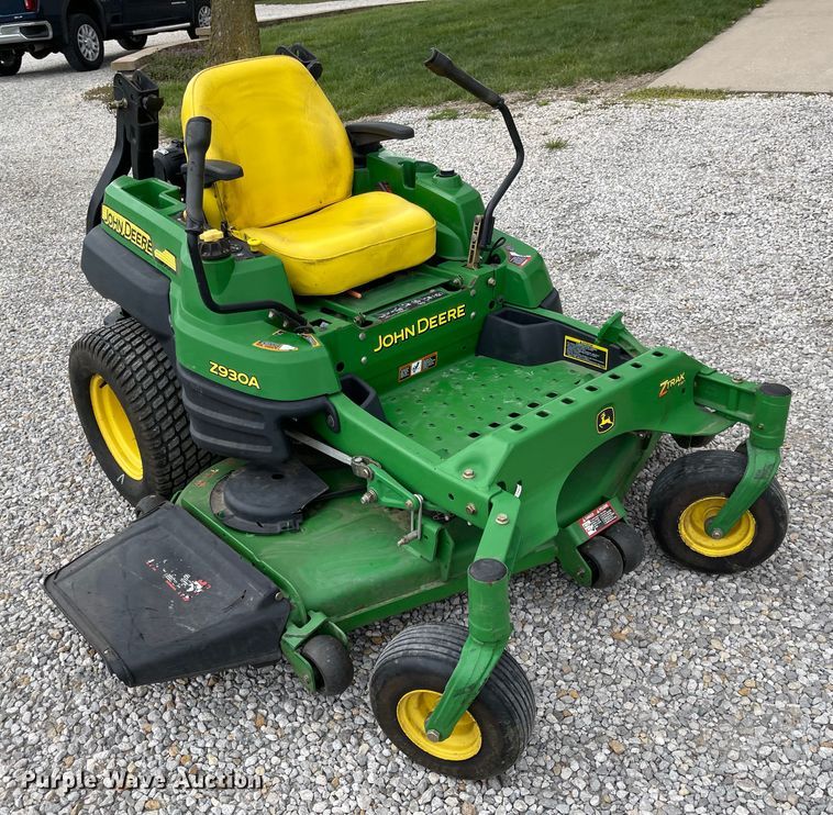image for item MJ9593 2010 John Deere Z930A  ZTR lawn mower