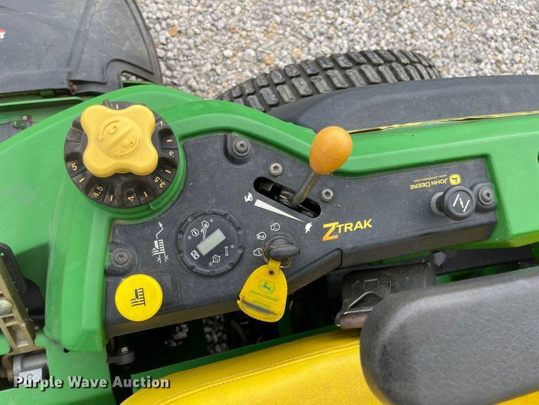 image for item MJ9593 2010 John Deere Z930A  ZTR lawn mower