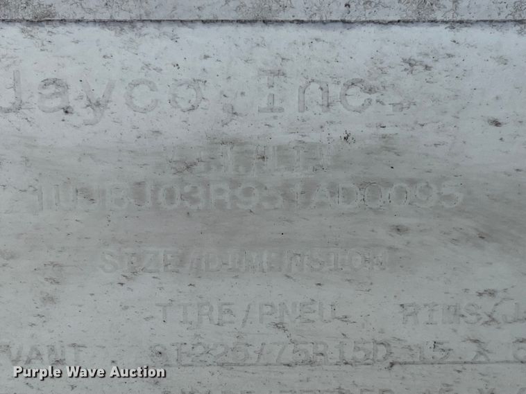 image for item MJ9596 2005 Jayco Talon ZX  camper