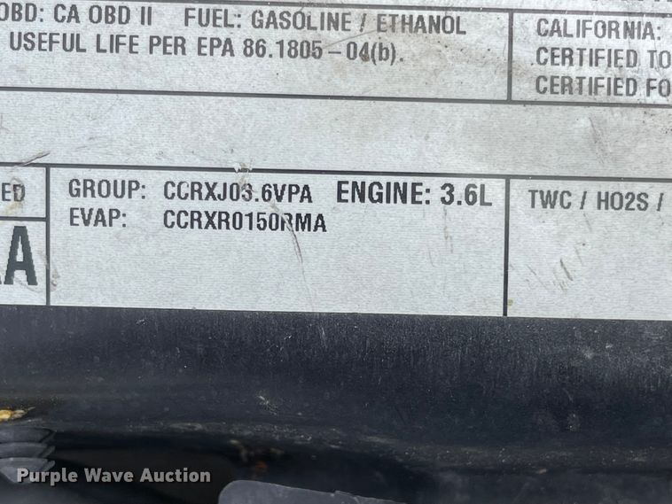 image for item MJ9597 2012 Dodge Grand Caravan  van