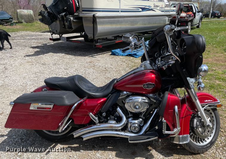 image for item MJ9601 2012 Harley Davidson Electra Glide Ultra Classic 103  motorcycle