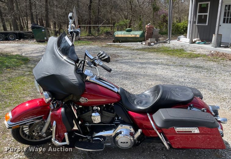 image for item MJ9601 2012 Harley Davidson Electra Glide Ultra Classic 103  motorcycle