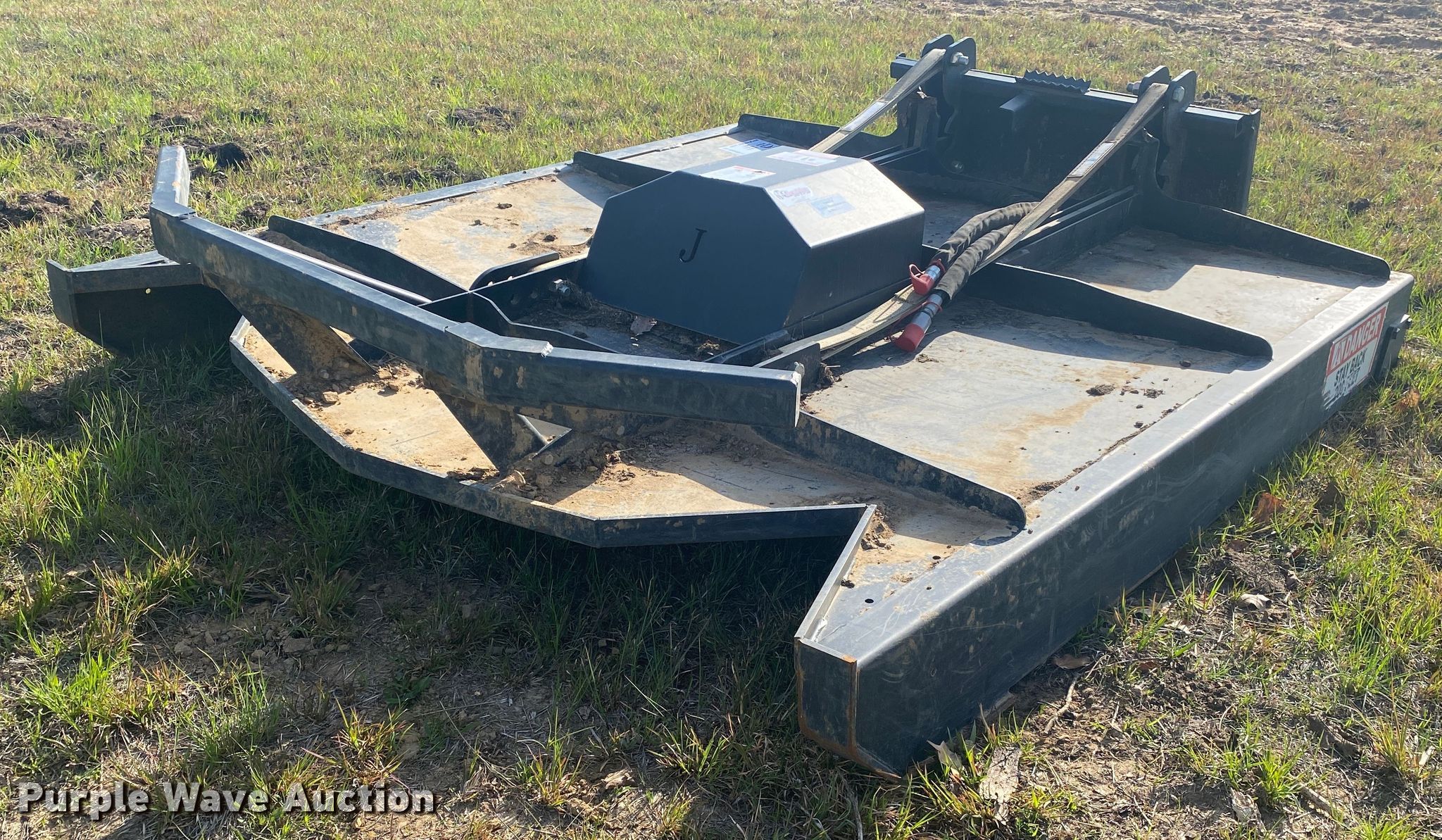 Jenkins Iron & Steel 7' W skid steer brush mower in Seminole, OK Item