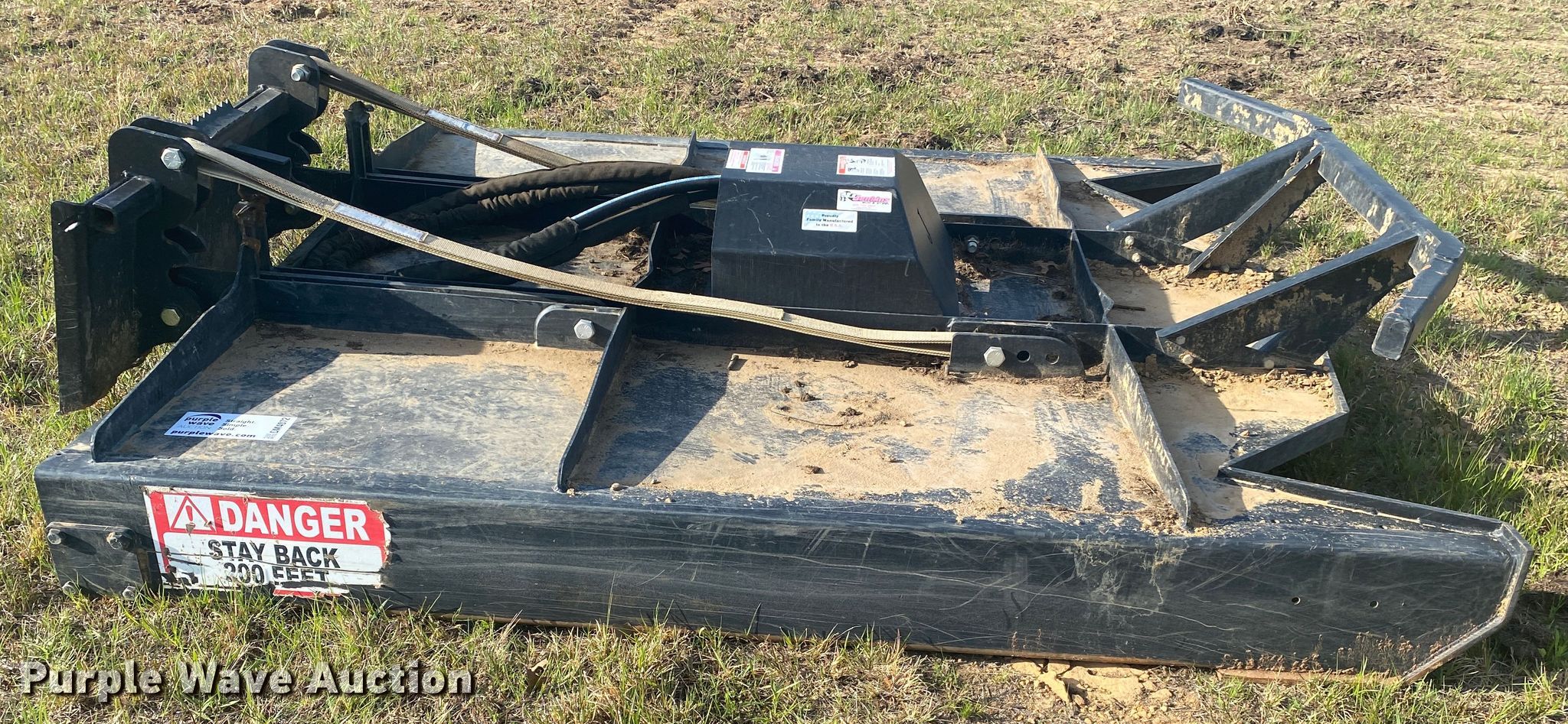 Jenkins Iron & Steel 7' W skid steer brush mower in Seminole, OK Item