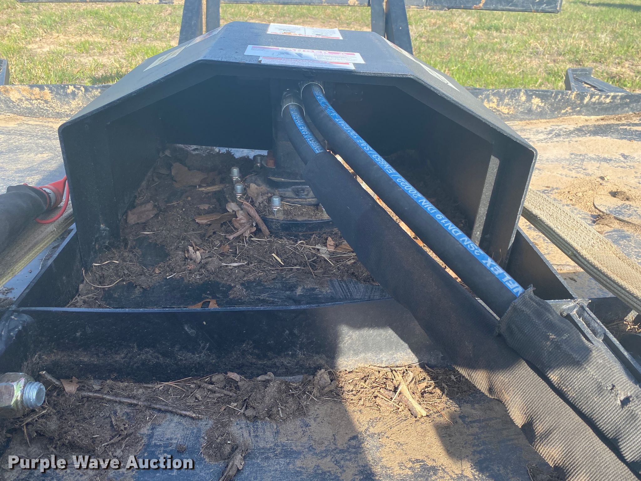 Jenkins Iron & Steel 7' W skid steer brush mower in Seminole, OK Item