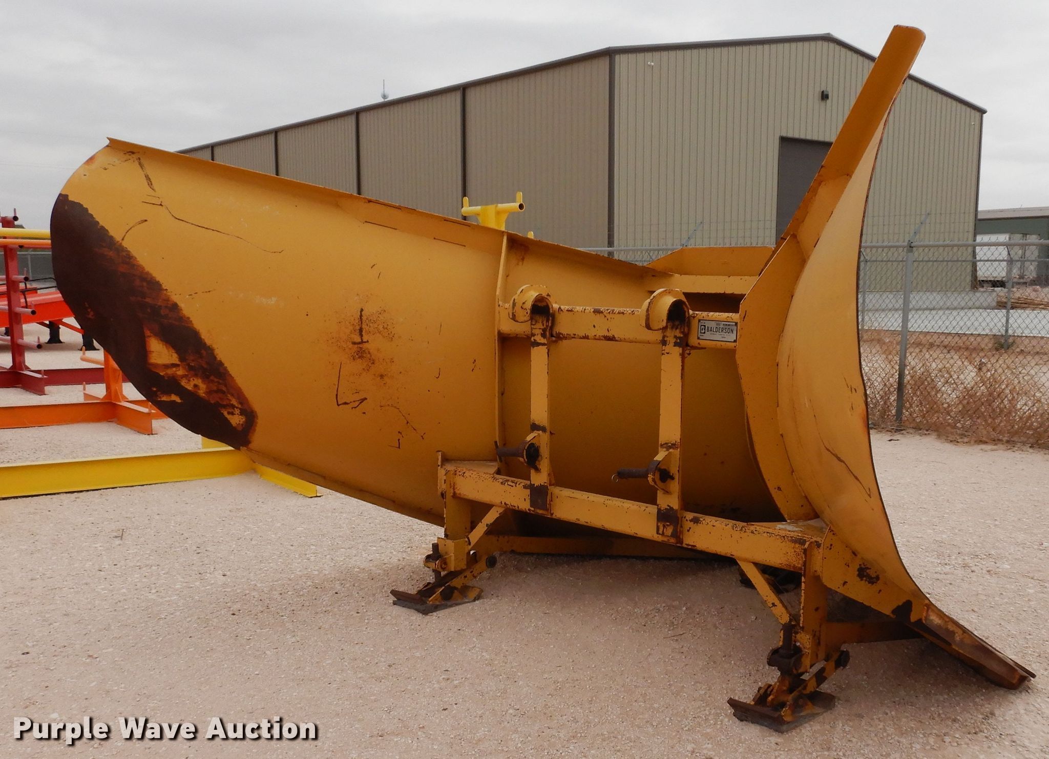 Balderson BVS990 Vblade snow plow in Seminole, TX Item DP3941 sold