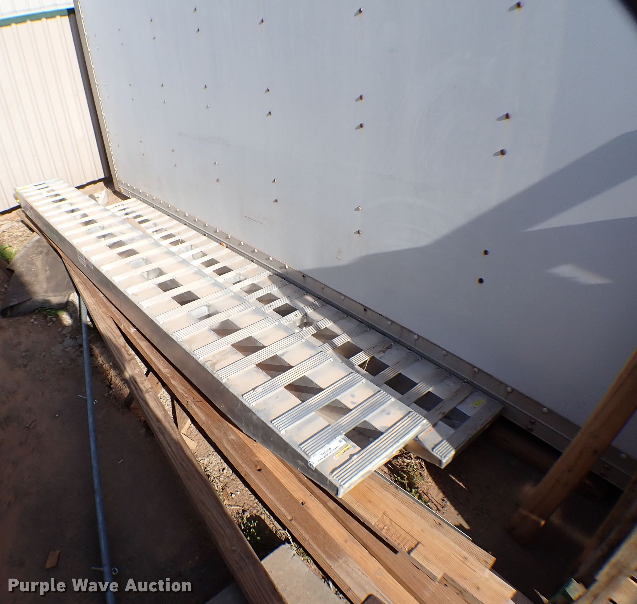 Discount Ramps aluminum ramps in Moore, OK Item KR9738 sold Purple Wave
