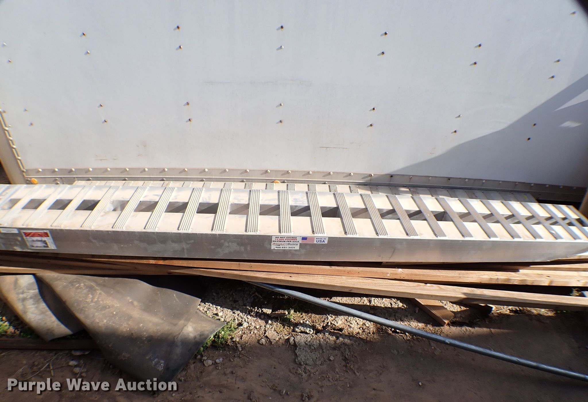 Discount Ramps aluminum ramps in Moore, OK Item KR9738 sold Purple Wave