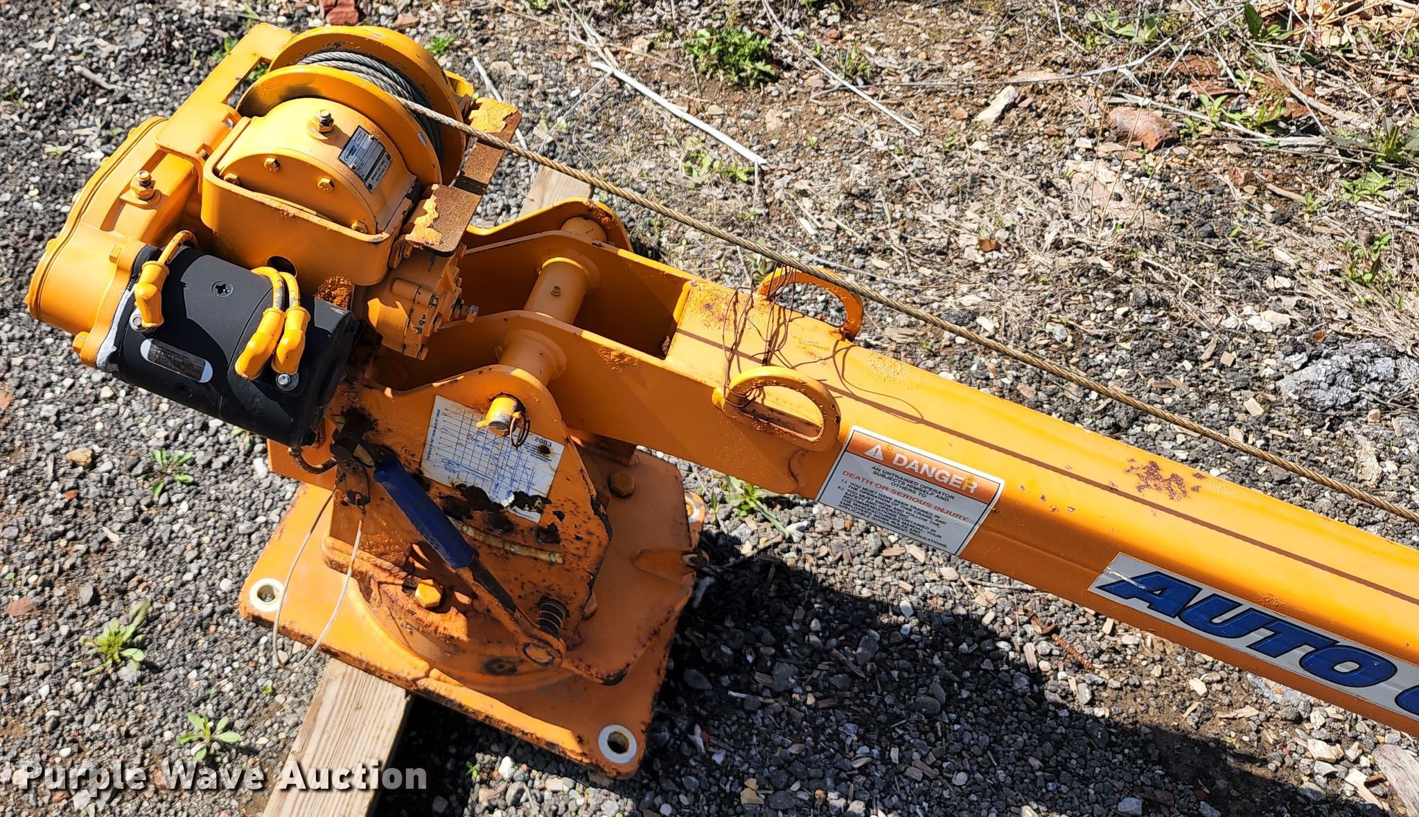 Auto Crane 2003 crane in Independence, MO Item KT9804 sold Purple Wave