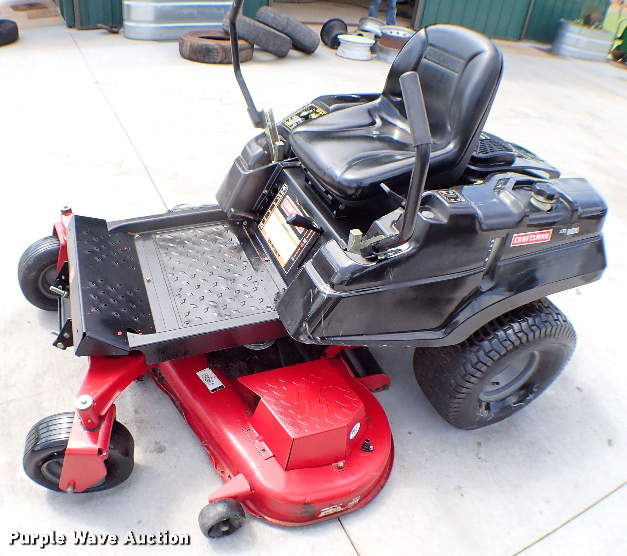 Craftsman ZTL8000 ZTR lawn mower in Norman, OK Item MF9287 sold